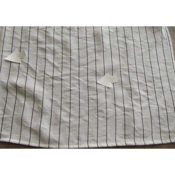 Baileys Blossoms Cardigan Womens XS/S white black striped Duster Kimono Coverup - Picture 10 of 12